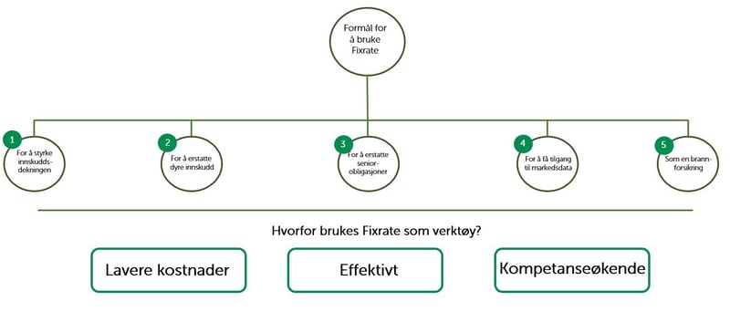 Bankenes motivasjon for å bruke Fixrate-1