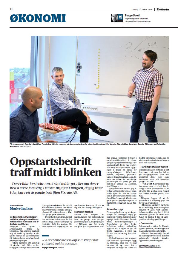 Adressa 3.1.2018: 